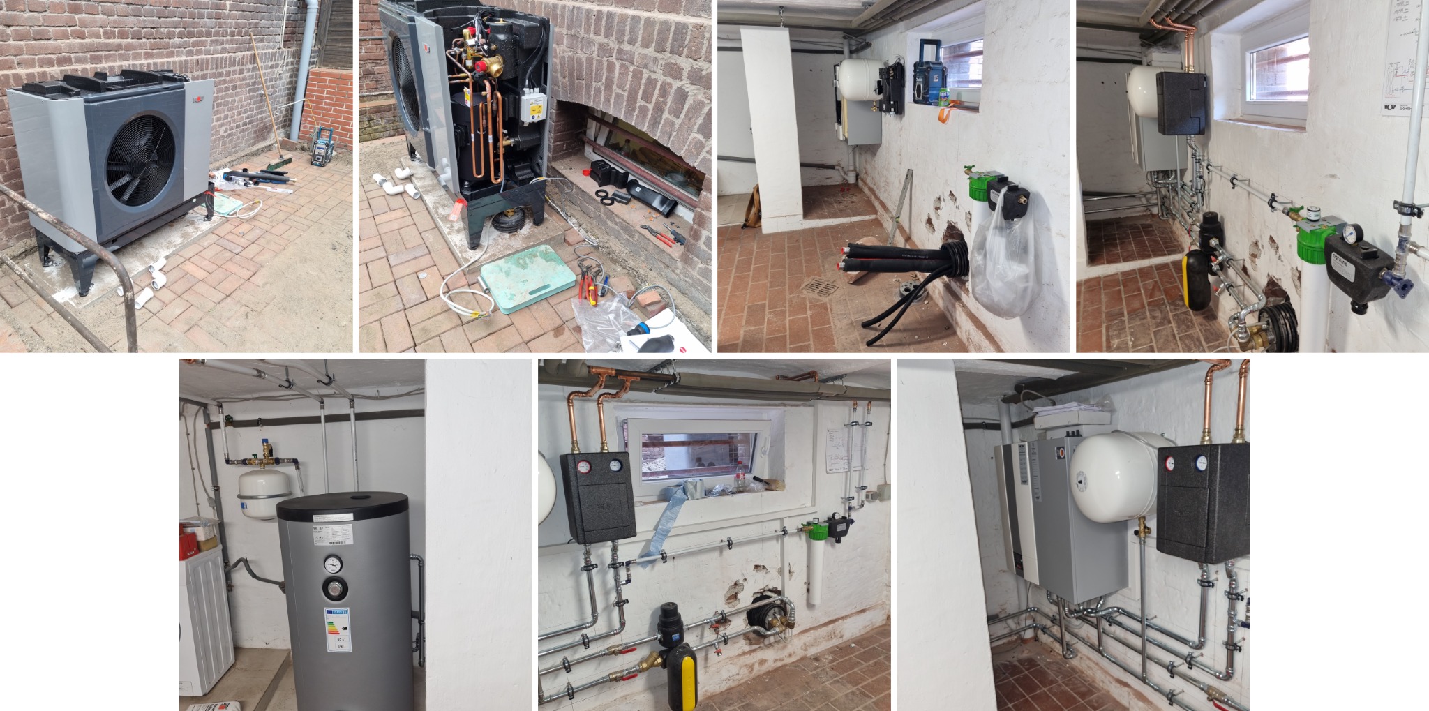 Aufstellung und Installation einer Wärmepumpe